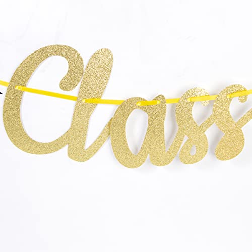 Gexolenu Gold Class Of 2023 Graduation Theme Party Decoration Banner, Congrats Grad Banner, Black Glitter Graduation Banner, 2023 Black Congratulations Grad Party Decorations #TOP3