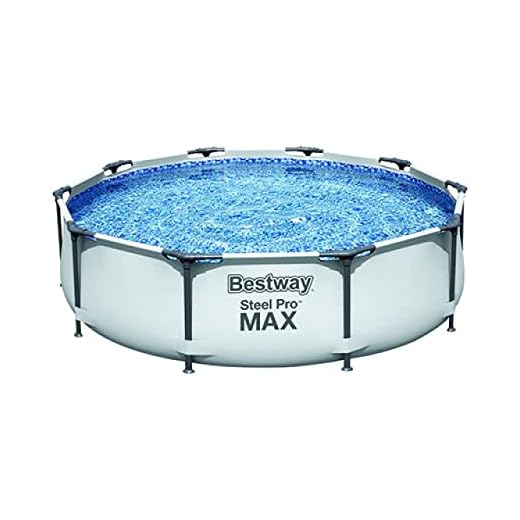 Piscina Exterior Tierra Redonda Steel Pro Max 305 X 76 Cm