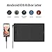 HUION Inspiroy H1161 Graphics Drawing Tablets, Touch Strip and 8192 Pen Pressure Sketch Tablet with Battery-Free Stylus,10 Shortcut Keys, Compatible with Android, Windows, and Mac Black