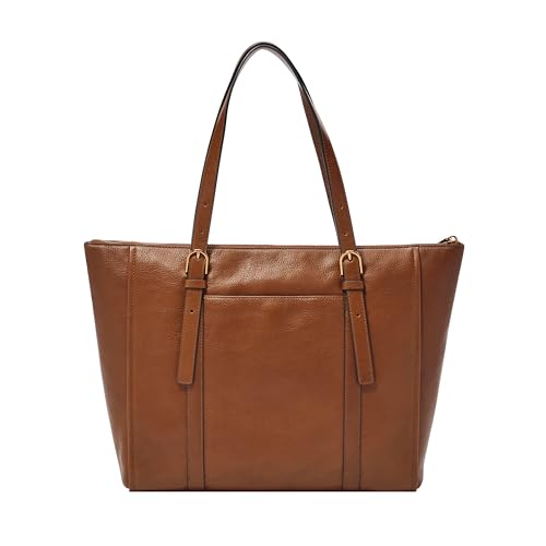 Fossil brown tote bag – image 3