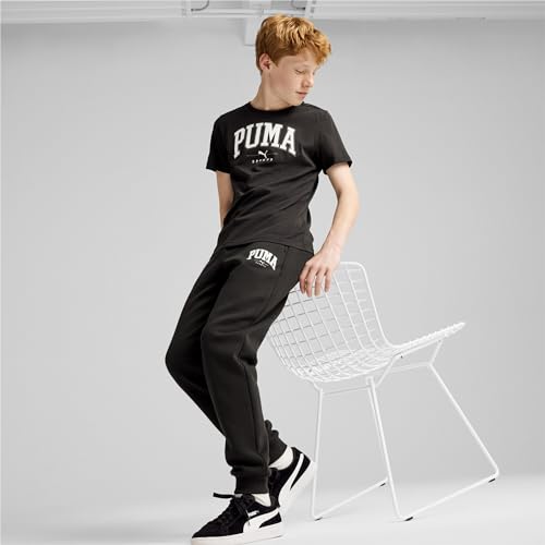 Image of Puma Boy's Graphic Print Regular Fit T-Shirt