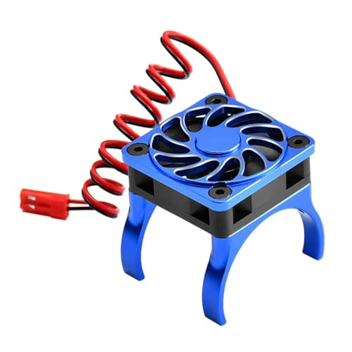 RC�������i For TRAXXAS For Mini For XRT For Maxx RC �J�[������p�t�@�� 18000Rpm 36 �~�����[�g�����[�^�[�A�b�v�O���[�h�A�N�Z�T���[(Blue)