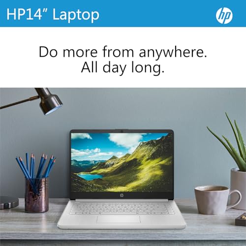 HP Laptop 14 pulgadas Intel Celeron N150 4GB RAM 128GB SSD miniatura 2