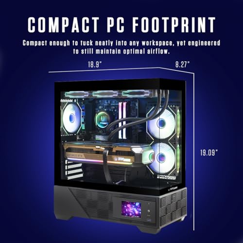 Image of ZOTAC MEK Gaming PC Desktop, NVIDIA GeForce RTX 5090 AMP Extreme Infinity 32GB GDDR7, Intel Ultra 9 285K Up to 5.7GHz, 32GB DDR5, 2TB NVMe SSD, 1200W Gold PSU, WiFi 6E, Bluetooth 5.3, Windows 11 Pro