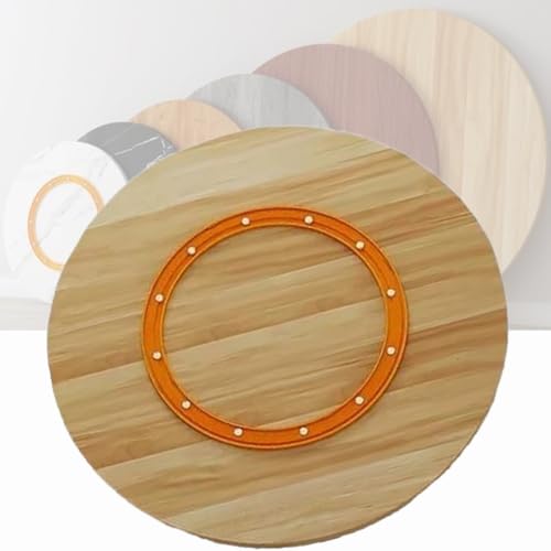 Diverse dimensioni: i quadranti rotondi con diametro di 50 cm, 60 cm, 70 cm, 80 cm, 90 cm, 100 cm, possono essere perfettamente abbinati a diversi piani di tavolo