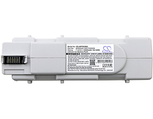 Replacement Battery ARCT00830, ARCT00830N for Arris SVG2482AC, TG1662, TM1602G, TM5, TM6, TM602G, TM602H, TM604G, TM608G 6800mAh Router Battery