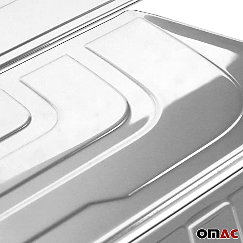 Omac Door Entry Guard Trim Fits Mb Sprinter W907 2019-2020 Stainless Steel Chrome Door Sill Scuff Protect Cover Plate Trim 3 Pcs. | Automotive Interior Accessories #TOP4