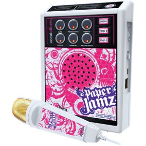 Paper Jamz Pro Series Mic & Effects Amp Pink & White