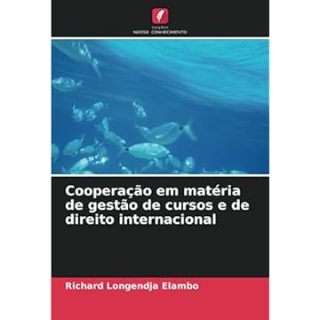 Capa do livro Cooperação em matéria de gestão de cursos e de direito internacional