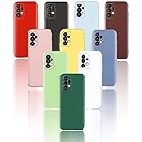 Yutwo 10 unidades para Samsung Galaxy A32 5G funda de silicona, ultra fina y suave, carcasa de TPU mate, funda fina resistente a los golpes, antiarañazos, antideslizante, para Samsung A32 5G