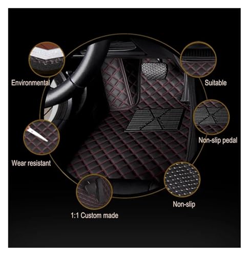 Tapis de sol Jeep Compass 2017-2020 accessoires intérieur - 5