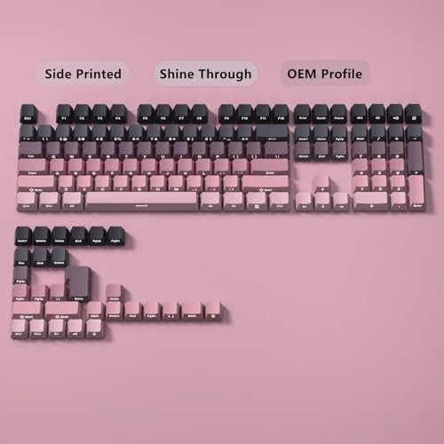 Fundas de teclas degradadas azul claro para teclado MX miniatura 2