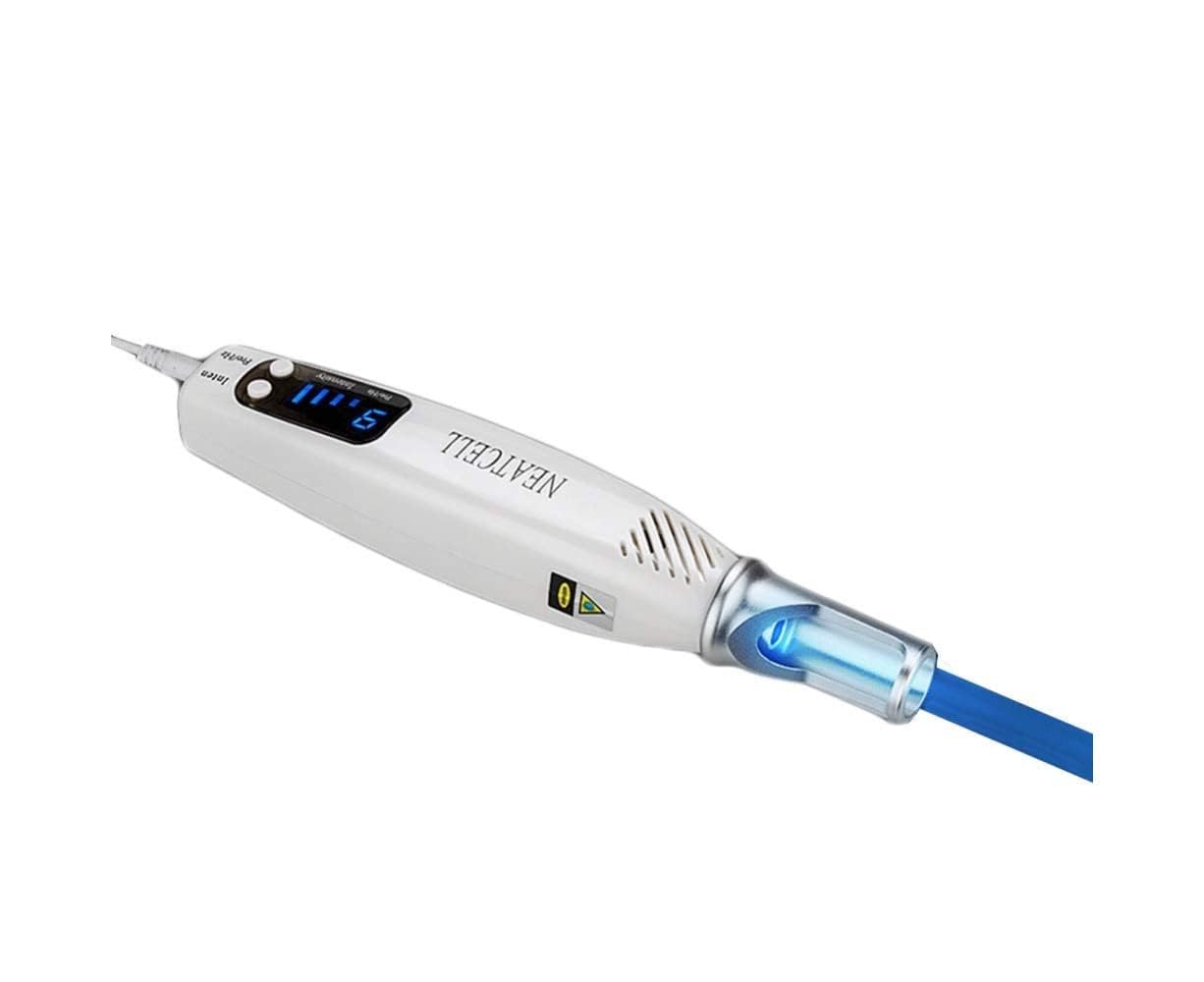 Neat cell Picosecond Laser Pen Red Blue Light Therapy Tattoo Scar Mole Freckle Removal Dark Spot Remover Skin Care Beauty Device(Blue)-image-22