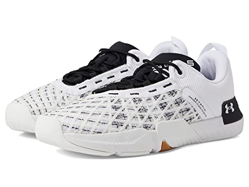 Under Armour Train Technical Performance Baskets pour homme, blanc/noir, 40
