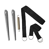 wigo vorzelt pluto 2x Stahlhering A38cm 1x Zugfeder 15cm, 1x Spannband 12,5m