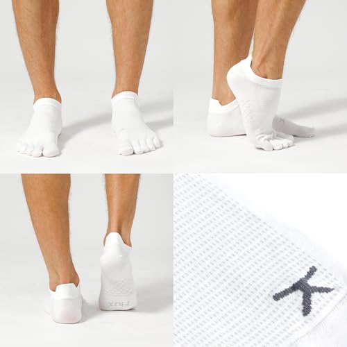Flux Adapt Toe Socks for Men & Women - Moisture-Wicking Finger Socks for Natural Alignment - Pack of 3 Toe Socks Women & Men4