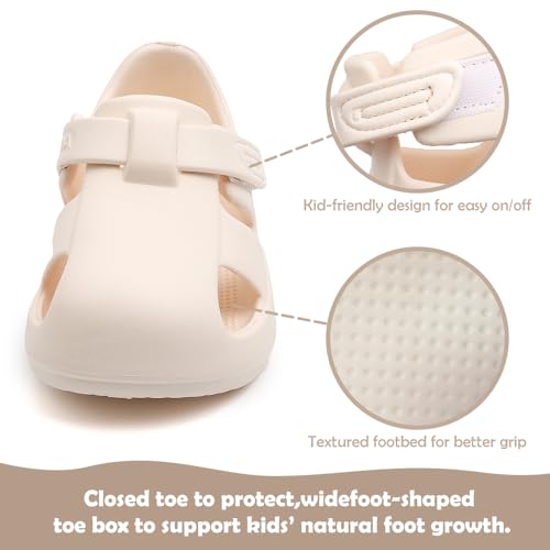 Toddler Water Sandals for Boys & Girls, Little Kids Summer Water Shoes by Pharda - Used condition - Image 3