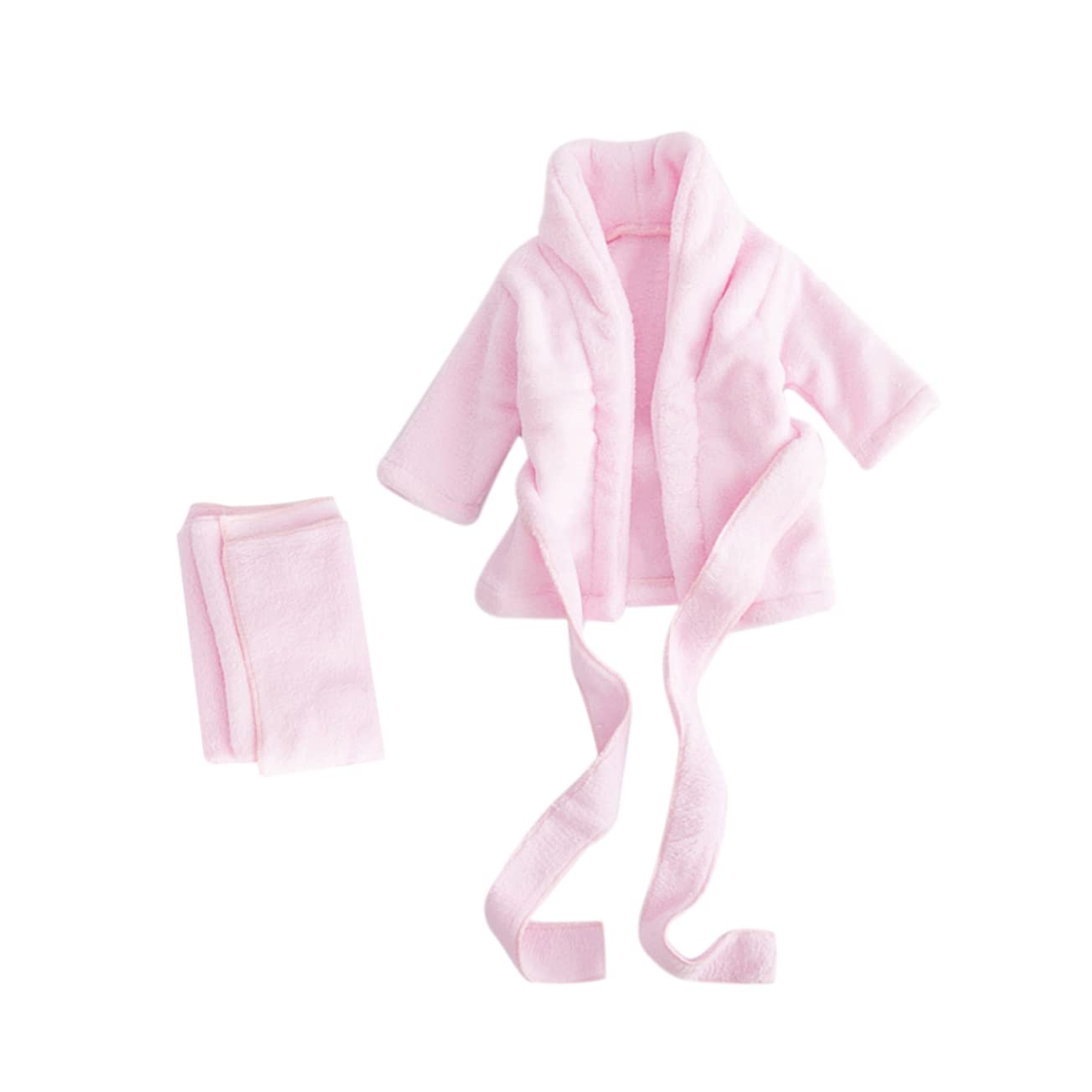 jojofuny Batas De Baño Para Niños Pequeños Trajes De Niño Recién Nacido Cinturón Albornoz De Algodón Disfraz De Bebe Outfit for Girls Ropa De Bebe Recien Nacido Espesar Bata De Noche Niña