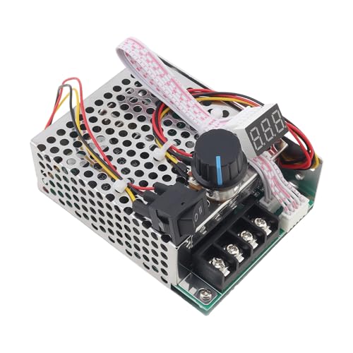Regulador de velocidad motor CC 60A con potenciómetro y pantalla LED