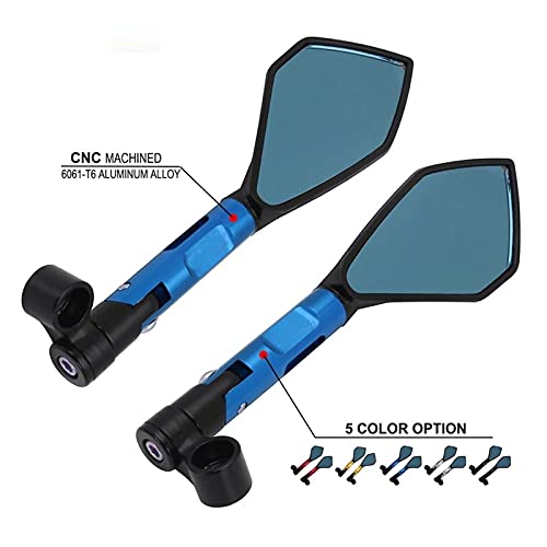 Espejo retrovisor CNC para motocicleta Yamaha Ys 150 y Tmax 530 4