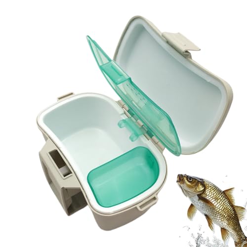 Organisateur portable pour appâts et lumbriques idéal en kayak et camping de pêche