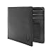 Produktbild PELLE TORO Super Slim Nappa-Leder Geldbörse Herren, Portemonnaie RFID-Schutz, Querformat Geldbeutel Männer, 10 Fächer, Brieftasche Wallet Portmonee Schwarz