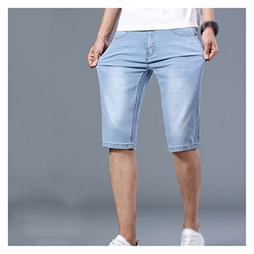 Short en jean pour homme slim et stretch short denim d'été