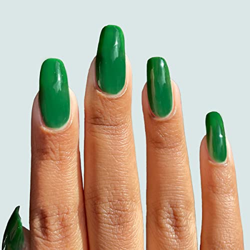 Cirque Colors Wonderland- Green To Teal-Blue Thermal Mood Color-Changing Nail Polish - 0.37 Fl Oz (11 Ml) - Vegan & Cruelty-Free #TOP1