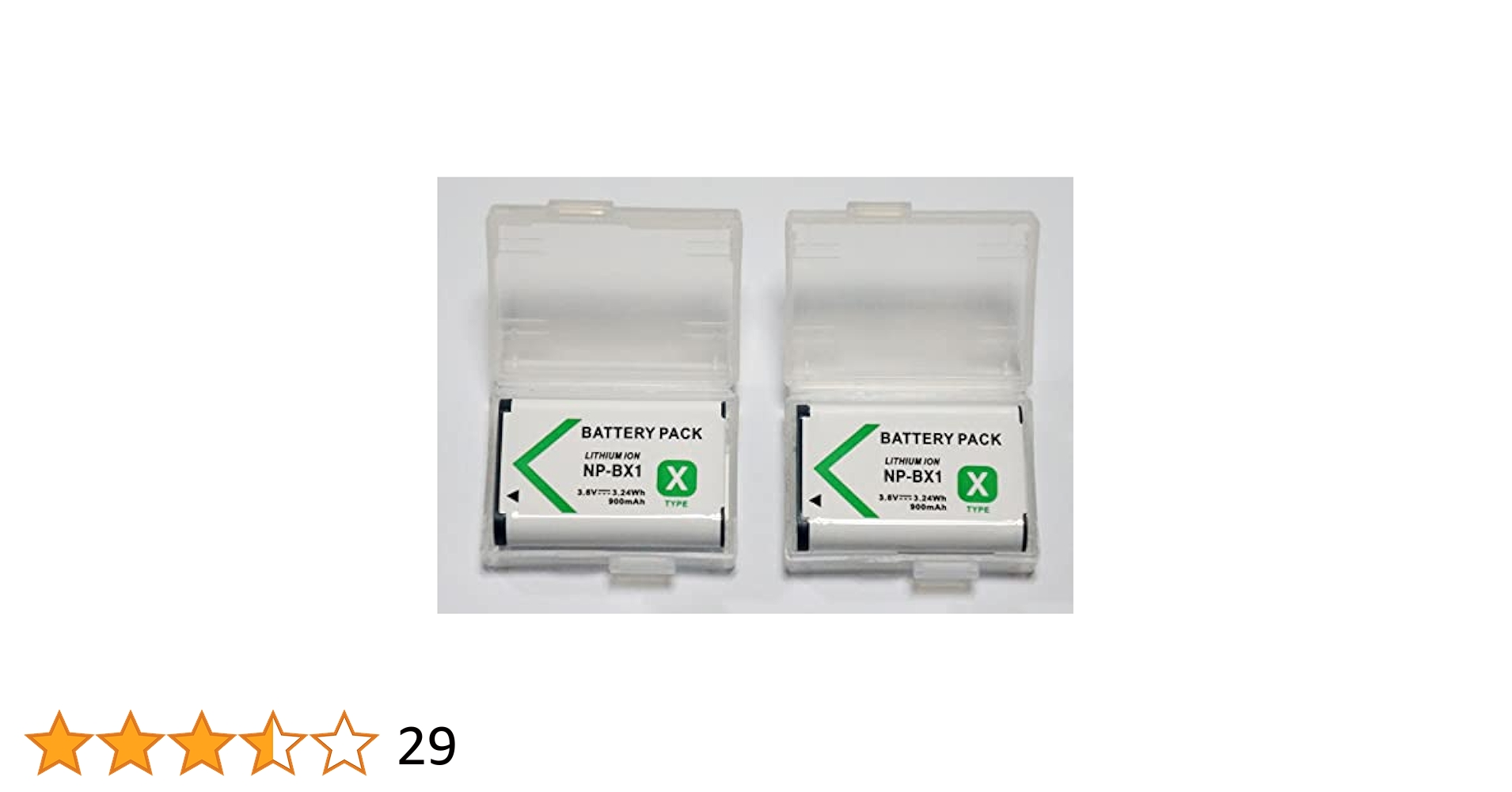 Amazon | NP-BX1 互換バッテリー 2個セット（プラケース付き