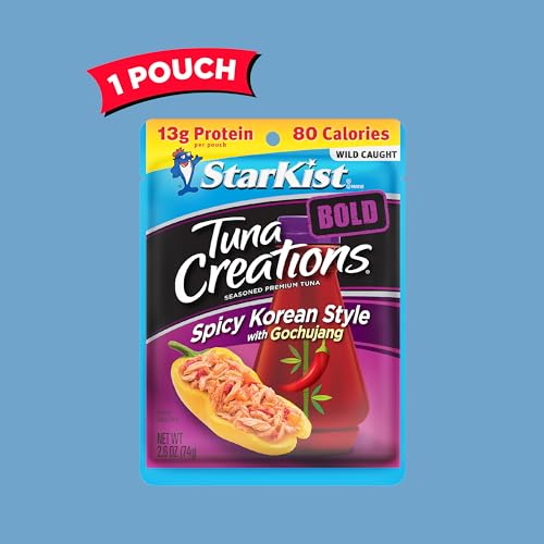 Image of StarKist Tuna Creations BOLD Spicy Korean Style with Gochujang - 2.6 oz Pouch (Pack of 5)