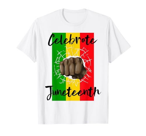 Celebrate Juneteenth Shirts Black Freedom Tee Liberation Day Camiseta