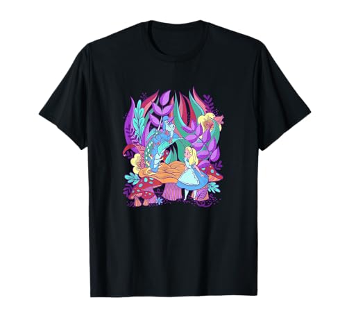 T-shirt Disney Alice souvenirs d'enfance style vintage nostalgique