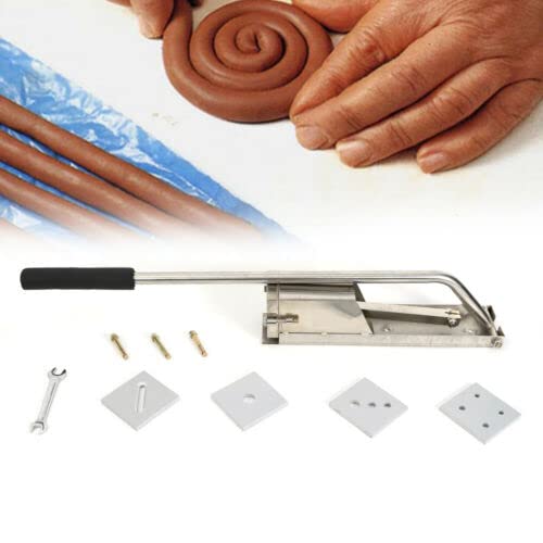 4 Layers Heavy Duty Polymer Clay Extruder Ceramic Extruder Tool Wall Mounted Clay Bar Machine, Die Ceramic Ceramic Soft Clay Extruder #TOP6