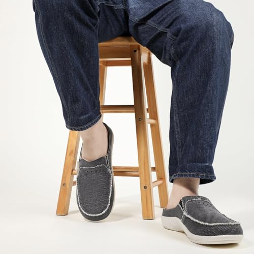 LazyStep Men's House Slippers, Slip On Clog Shoes with Arch Support by LazyStep - Used condition - Image 7