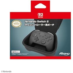 【任天堂ライセンス商品】Nintendo Switch 2 Proコントローラー用ポーチ ブラック