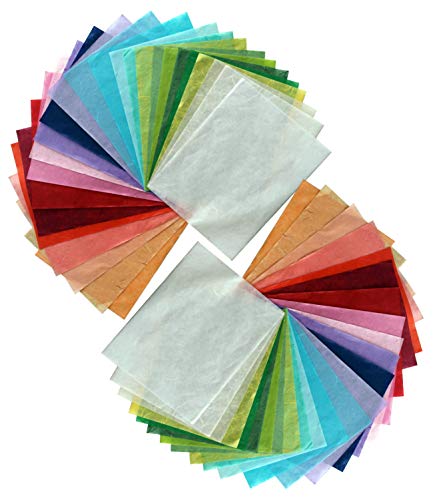 50 Mulberry Paper Sheet Design Art Tissue Japan Origami Washi Wholesale Bulk Sale Unryu Thailand Products Card Making Japanese paper