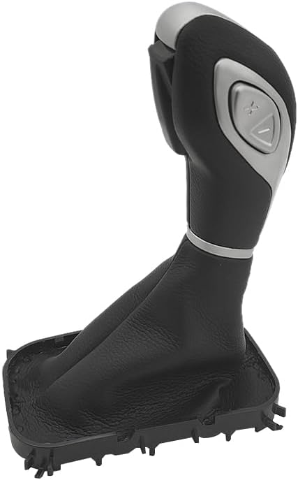 Gear Shift Knob Handle with Leather Boot Compatible with Ford Fusion Escape 2013-2016 Transit 2015-2020 Transit Connect, Shifter Lever 2018-2020 Replace# DG9Z7213EA