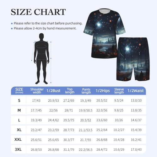 Ensemble pyjama astres et constellations idéal pour les soirées cocooning et détente - 6