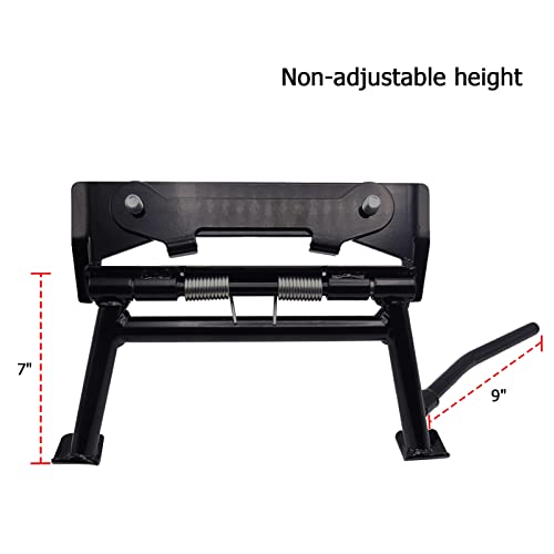 Dasen Heavey Duty Steel Center Stand Compatible With 1998-2008 Harley Touring Road King Electra Road Street Glide Flh Flhx Flhr Fltr Models #TOP1