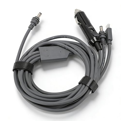 Câble 3 en 1 USB C DC pour chargeur voiture et mini alimentation