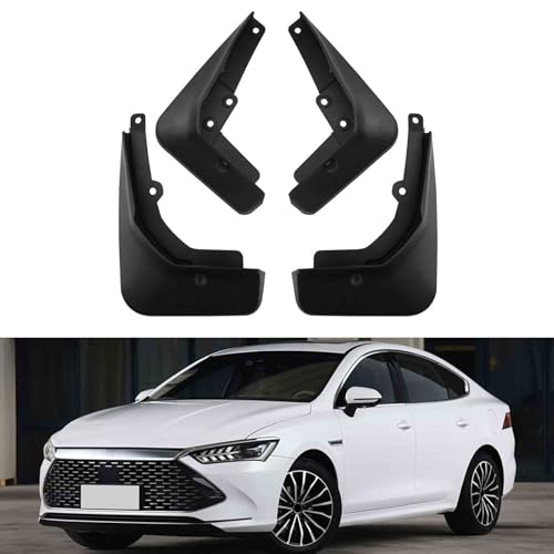 Salpicaduras en BYD Qin Plus 2021: evite daños con guardabarros resistentes al impacto de coche 3