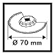 Bosch Professional 10x Segmentsägeblatt ACZ 70 RT5 (für Mörtel, Körnung 50, Ø 70 mm, Zubehör Multifunktionswerkzeug)