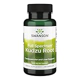 Swanson Full Spectrum Kudzu Root - Herbal Supplement Supporting Heart Health & Liver Health - May Support Healthy Blood Pressure & Cholesterol Levels - (60 Capsules, 500mg Each)