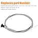 QAZAKY Universal Carburetor Push Pull Choke Control Cable for 60-122 60122 290-835 290835 Lawn Tractor Mower 96