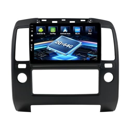 MISONDA �_�u��DIN 2GB+64GB �J�[���W�I�X�e���I Android 16 Nissan Navara D40 2006-2012 �p �J����/Wireless CarPlay/Android Auto/DSP/RDS/WIFI/Mirror