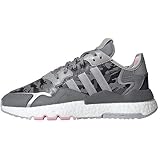 Detalles reflectantes adidas Mujer Originals Nite Jogger Boost Zapatillas Casuales Camuflaje Gris/Blanco/Rosa 37.5 EU