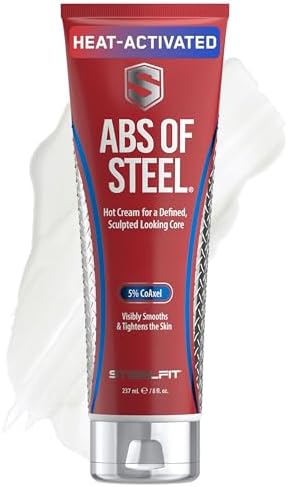 SteelFit Abs of Steel Maximum Definition Cream for Sculpting Abs