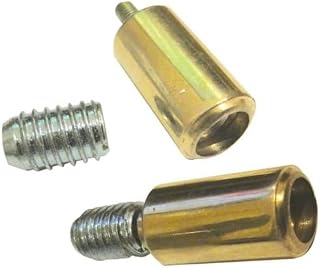 Ironmongery SolutionsĀ® Jedo Locking Sash Stop Sliding Sash Window Security Restrictor Durable Metal Design Fixings Included (Polished Brass)