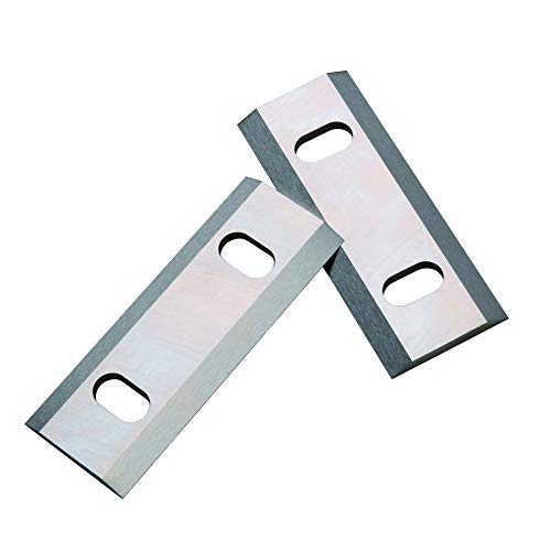 SPEED FORCE Lot de 2 lames de rechange double face pour déchiqueteuse à bois FM6DD