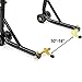 Venom Motorcycle Front+Rear Spool Dual Lift Stand Combo Compatible with Yamaha R6 YZF-R6 2006-2011